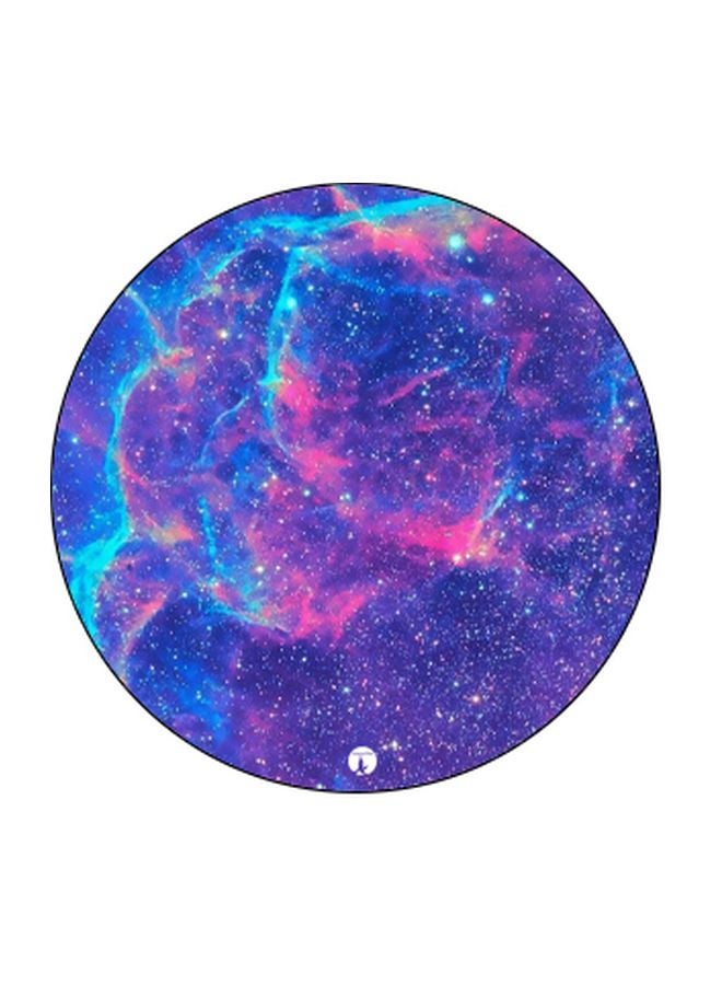 بي بي حامل هاتف بوب سوكيت بطبعة رسمة من الفن التجريدي الأرجواني/ الوردي/ الأسود - Image 2