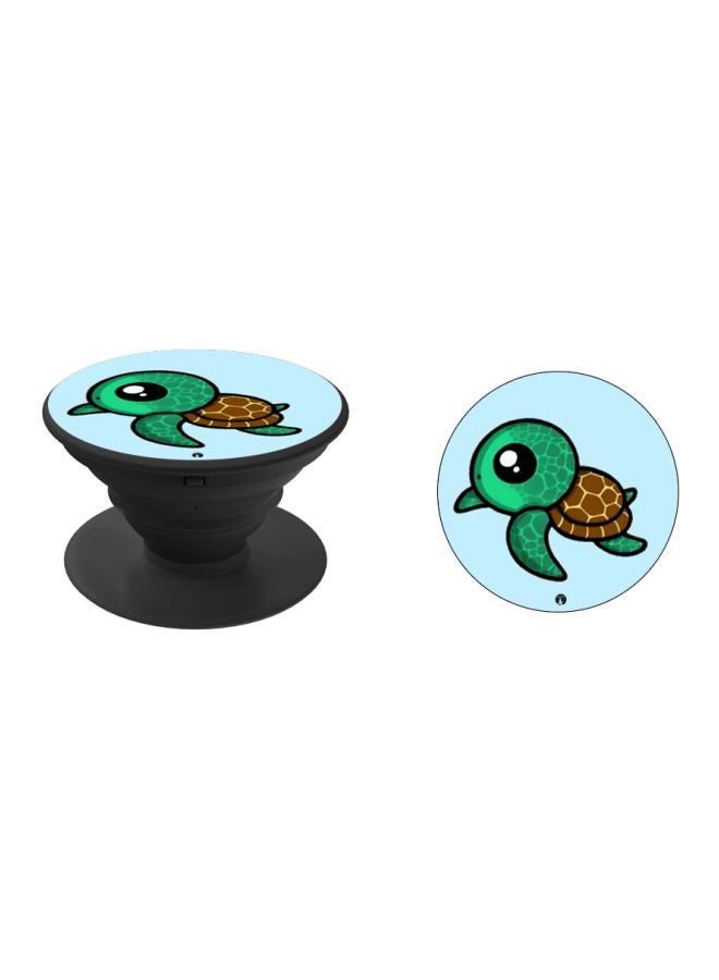 BP Baby Turtle Printed Pop Socket Phone Holder Blue/Green/Brown - Image 2
