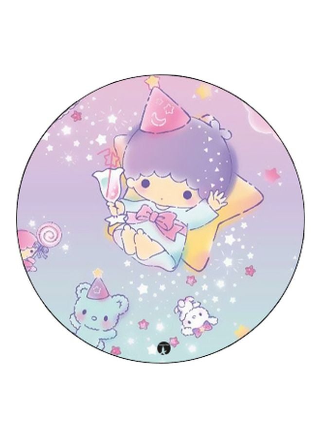 BP Cartoon Printed Pop Socket Phone Holder Pink/Purple/Blue - Image 2