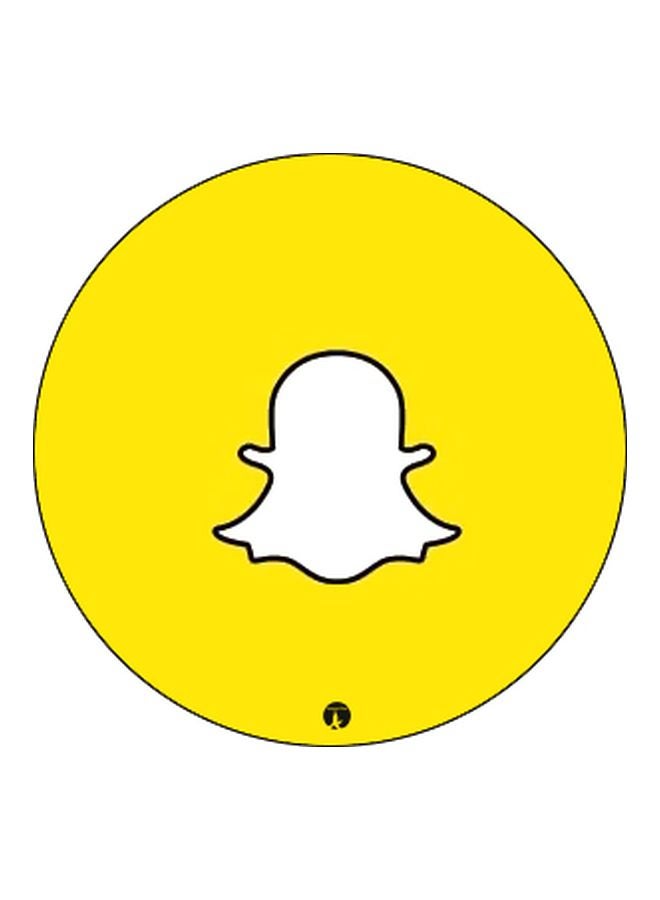 BP Cartoon Printed Pop Socket Phone Holder Yellow/White/Black - Image 2