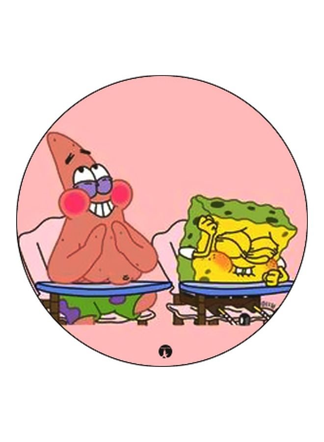 بي بي حامل هاتف بوب سوكيت بطبعة سبونج بوب وردي/أصفر/أخضر - Image 2