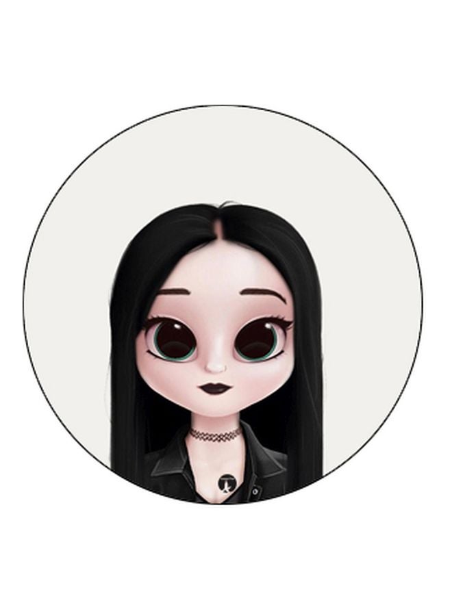 BP Printed Pop Socket Phone Holder White/Pink/Black - Image 2