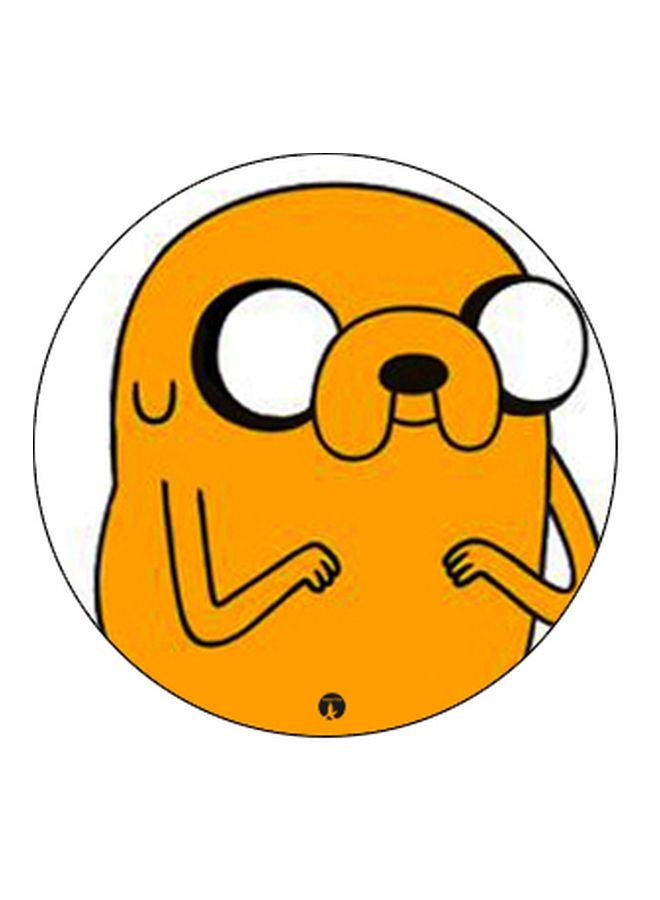 BP Cartoon Printed Pop Socket Phone Holder Orange/White/Black - Image 2