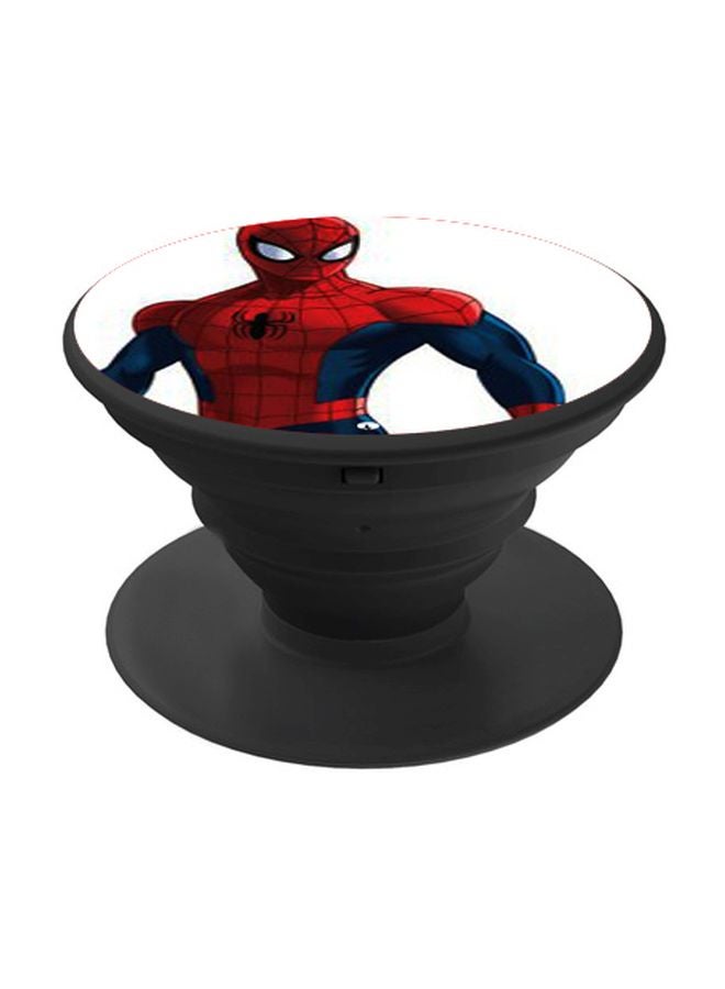 BP Spider Man Printed Pop Socket Phone Holder Red/Blue/White - Image 1