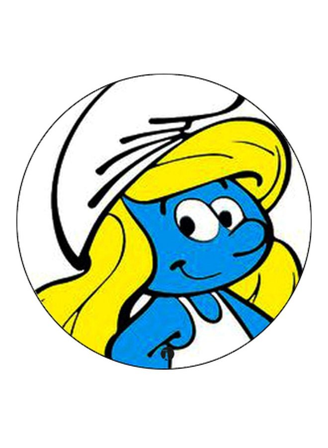 BP Cartoon Printed Pop Socket Phone Holder Blue/White/Black - Image 2