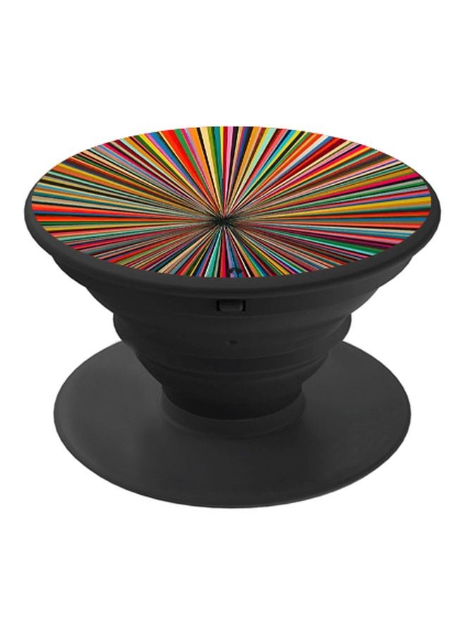 بي بي حامل هاتف منبثق مزين بطبعة متعدد الألوان - Image 1