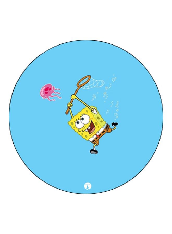BP SpongeBob SquarePants Printed Pop Socket Phone Holder Blue/Yellow/Black - Image 2