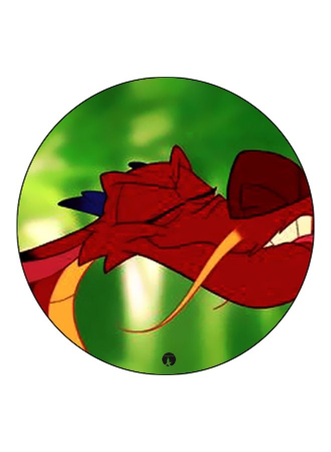 بي بي حامل هاتف على شكل مقبض أصابع منبثق بطبعة رسومات كرتونية أخضر/ أحمر/ أسود - Image 2