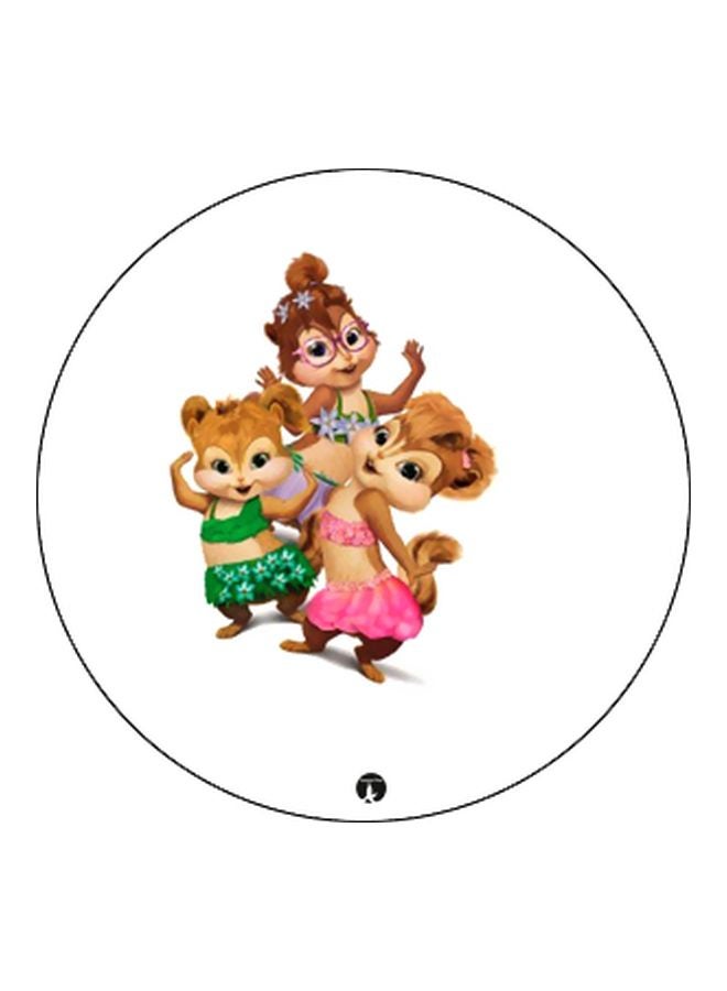 BP The Chipettes Printed Pop Socket Phone Holder White/Pink/Black - Image 2