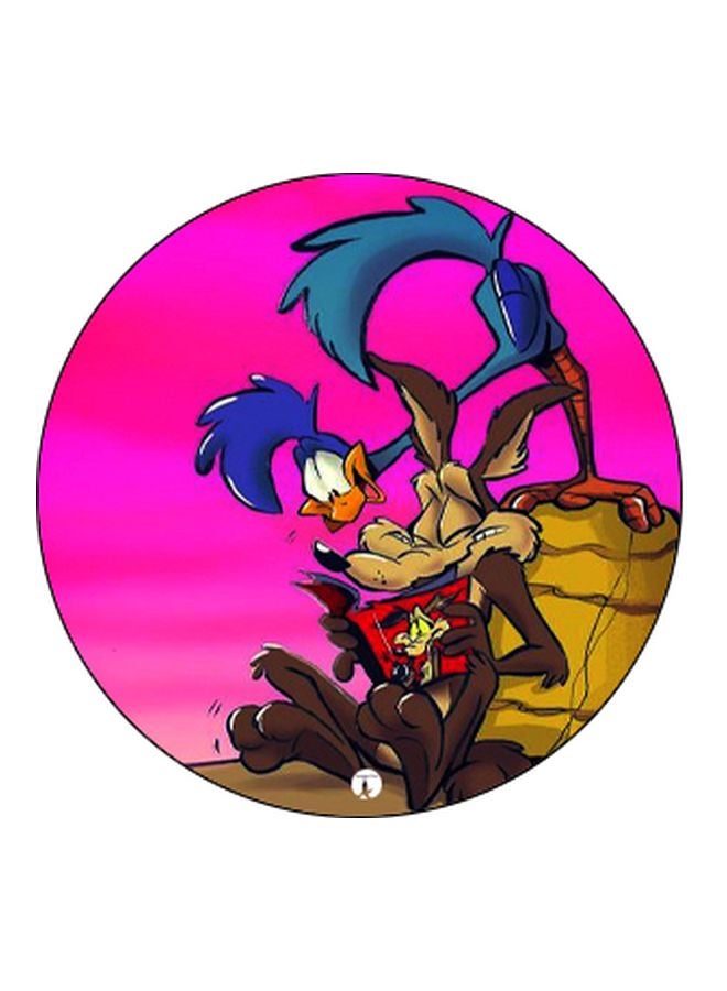 BP Cartoon Printed Pop Socket Phone Holder Brown/Pink/Black - Image 2