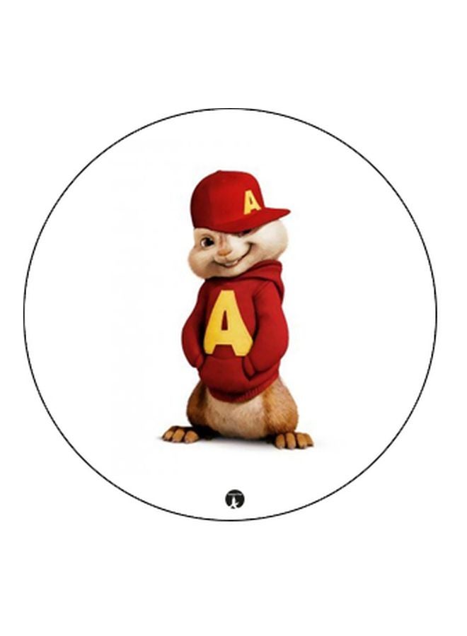 BP Alvin And The Chipmunks Printed Pop Socket Phone Holder White/Red/Yellow - Image 2