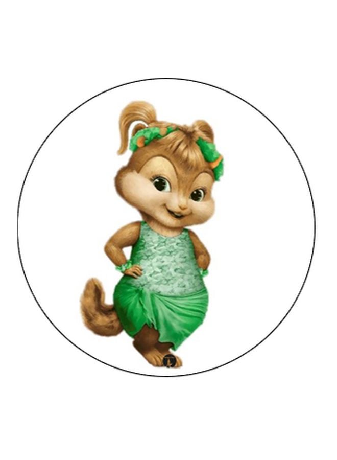BP Chipettes Printed Pop Socket Phone Holder Green/Beige/Black - Image 2