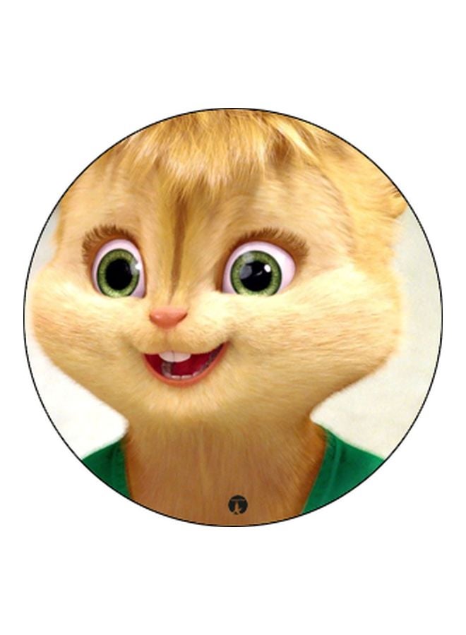 BP Chipettes Printed Pop Socket Phone Holder Beige/Green/Black - Image 2