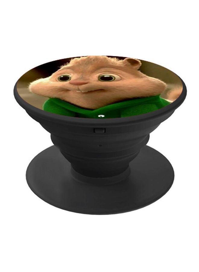 BP Theodore Printed Pop Socket Phone Holder Beige/Green/Black - Image 1