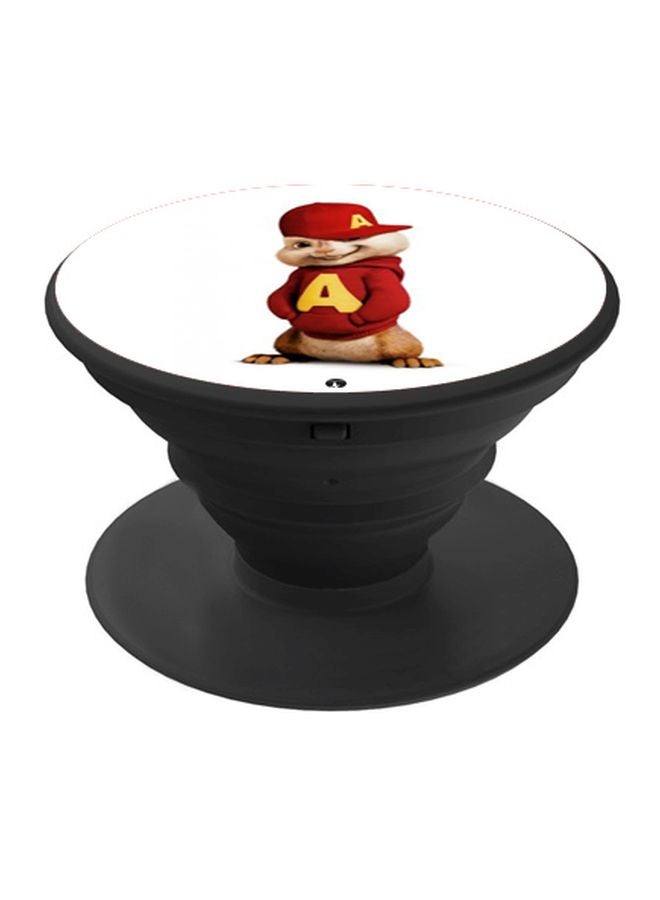 BP Alvin And The Chipmunks Printed Pop Socket Phone Holder White/Red/Yellow - Image 1