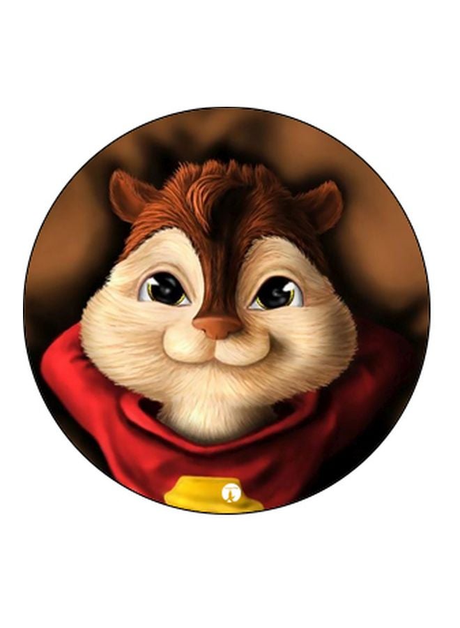 BP Alvin And The Chipmunks Printed Pop Socket Phone Holder Red/Brown/Black - Image 2