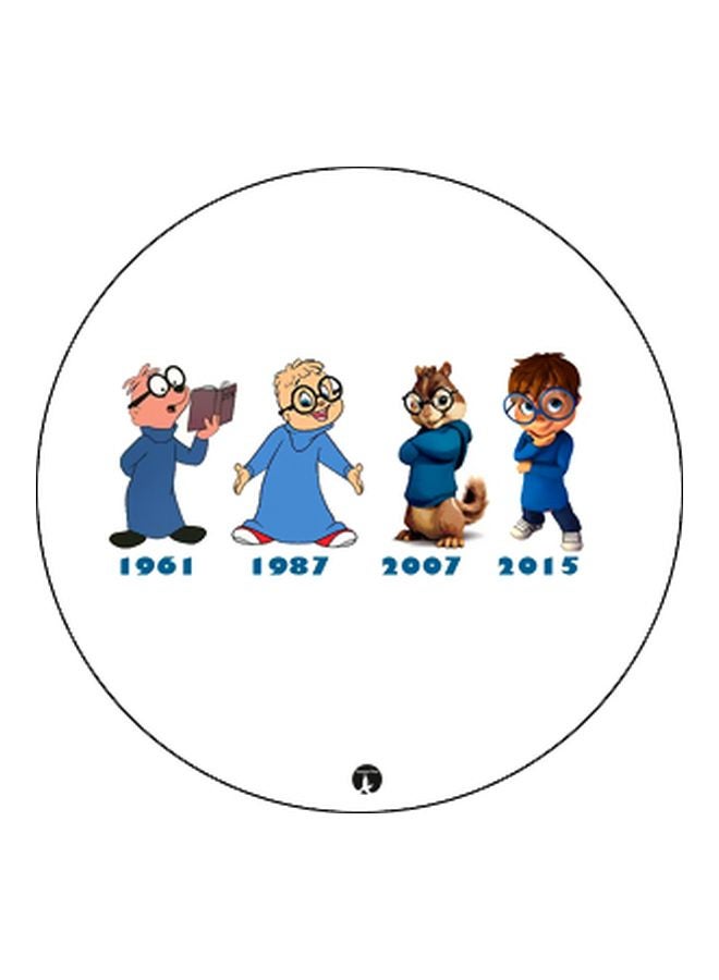 BP Chipmunks Printed Pop Socket Phone Holder White/Blue/Black - Image 2