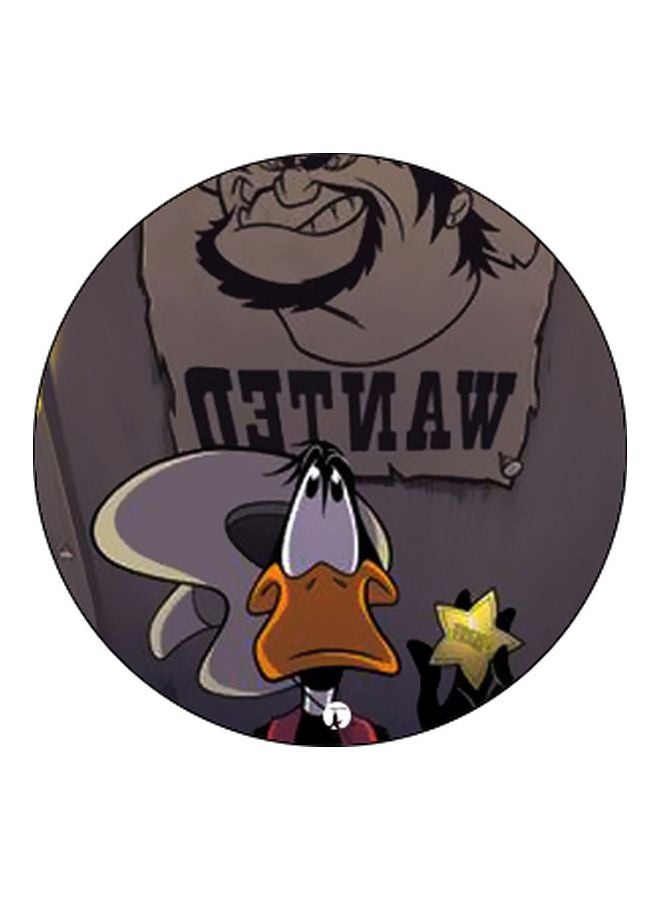 BP Daffy Duck Printed Pop Socket Phone Holder Grey/Orange/Black - Image 2