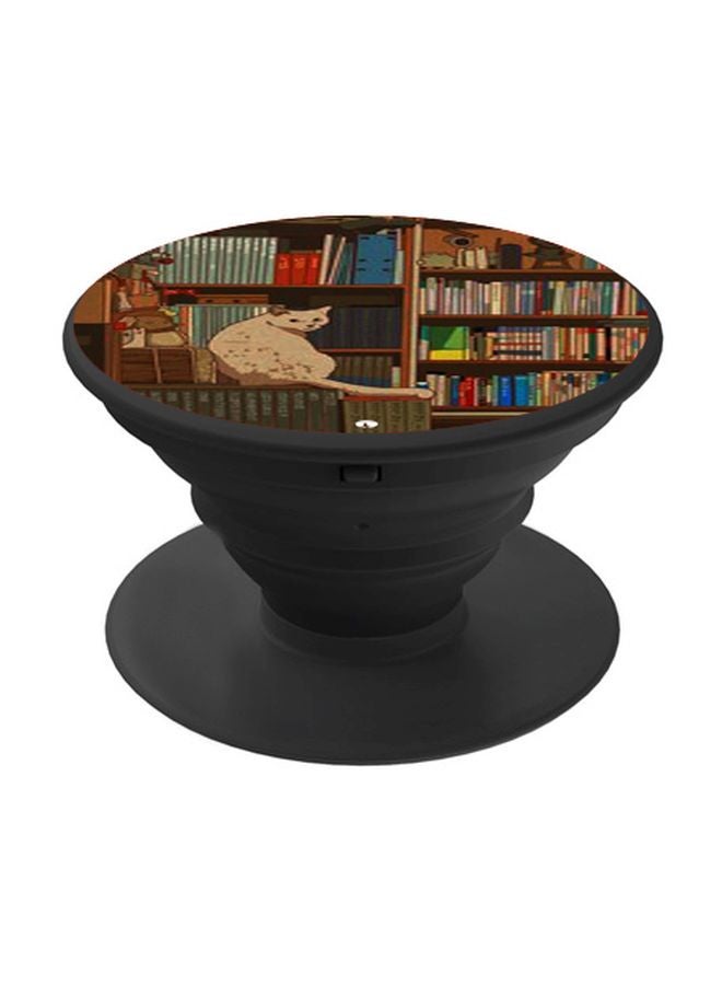 بي بي حامل هاتف بوب سوكيت بطبعة قط متعدد الألوان - Image 1