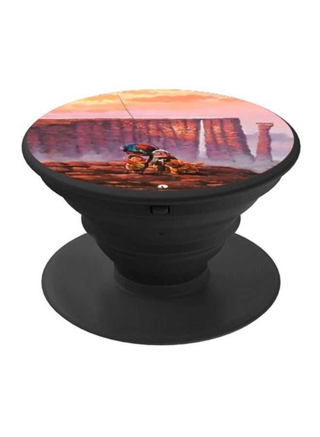 بي بي حامل هاتف على شكل مقبس منبثق بنمط مطبوع لفيلم الكرتون "Up" بني/بيج/وردي - Image 1