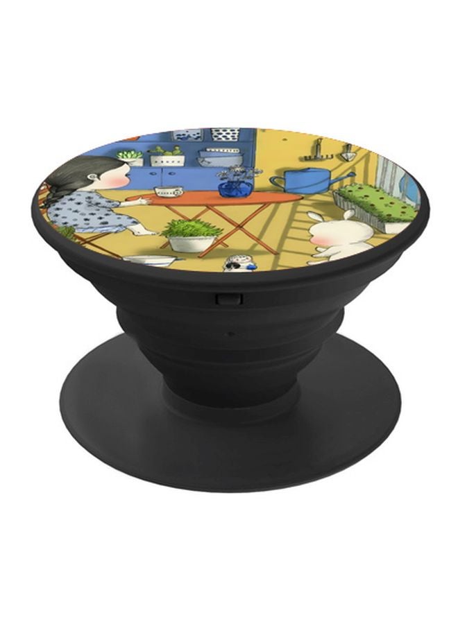 BP Cartoon Printed Pop Socket Phone Holder Multicolour - Image 1