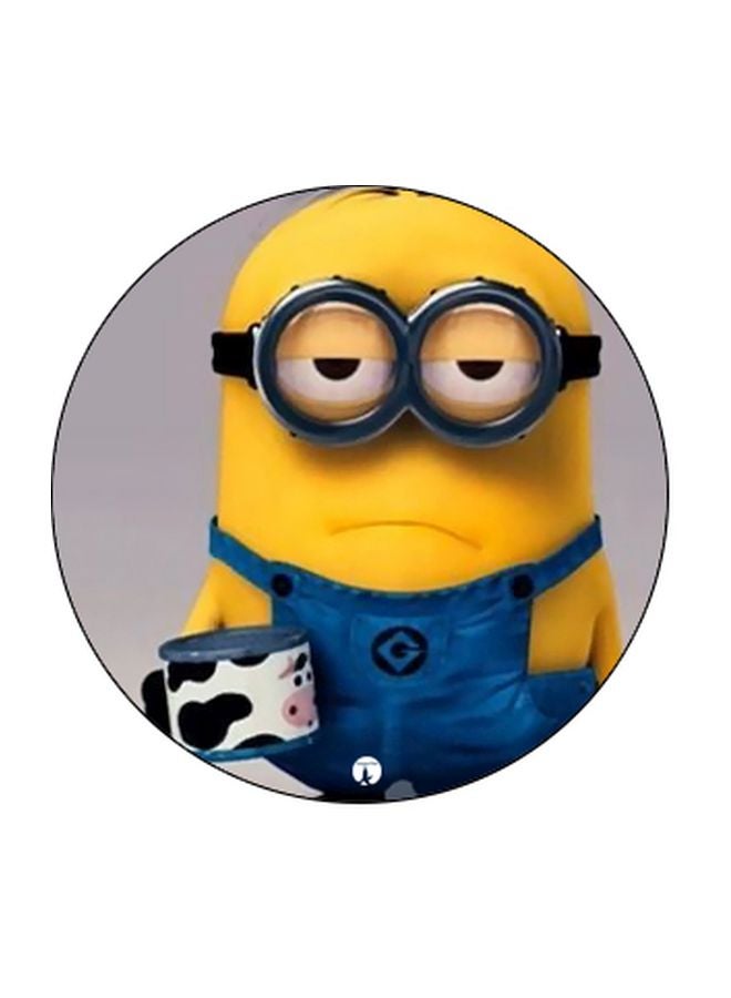 BP Minion Printed Pop Socket Phone Holder Yellow/Blue/Grey - Image 2