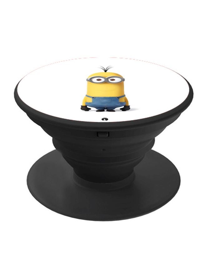 BP Minion Printed Pop Socket Phone Holder Yellow/Blue/White - Image 1