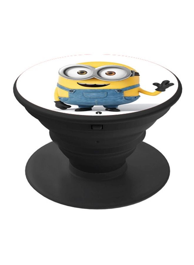 BP Minion Printed Pop Socket Phone Holder Yellow/Blue/White - Image 1