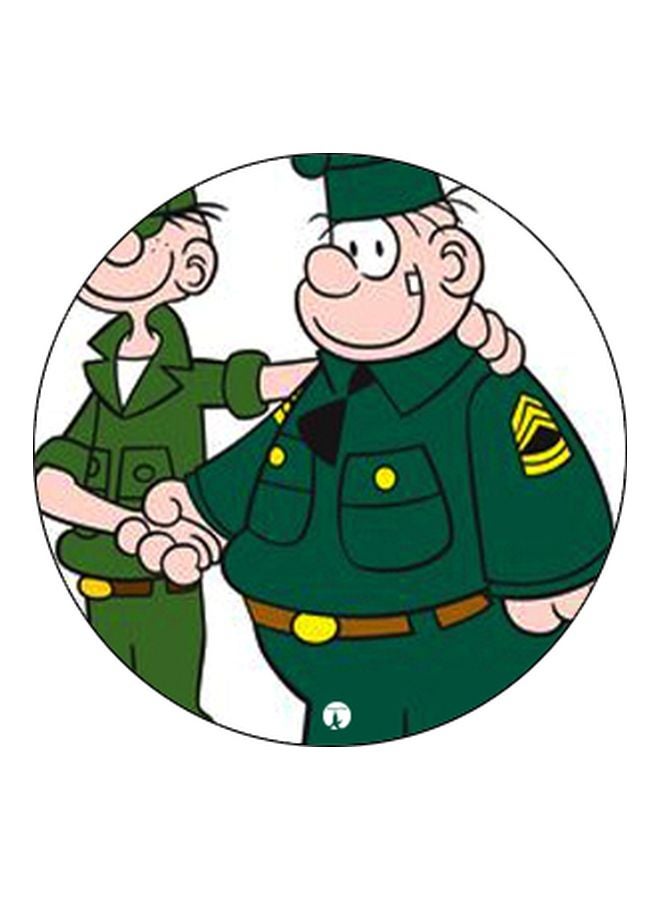 BP Printed Pop Socket Phone Holder Green/White/Beige - Image 2