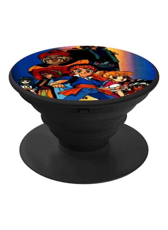 BP Cartoon Printed Pop Socket Phone Holder Multicolour - Image 1
