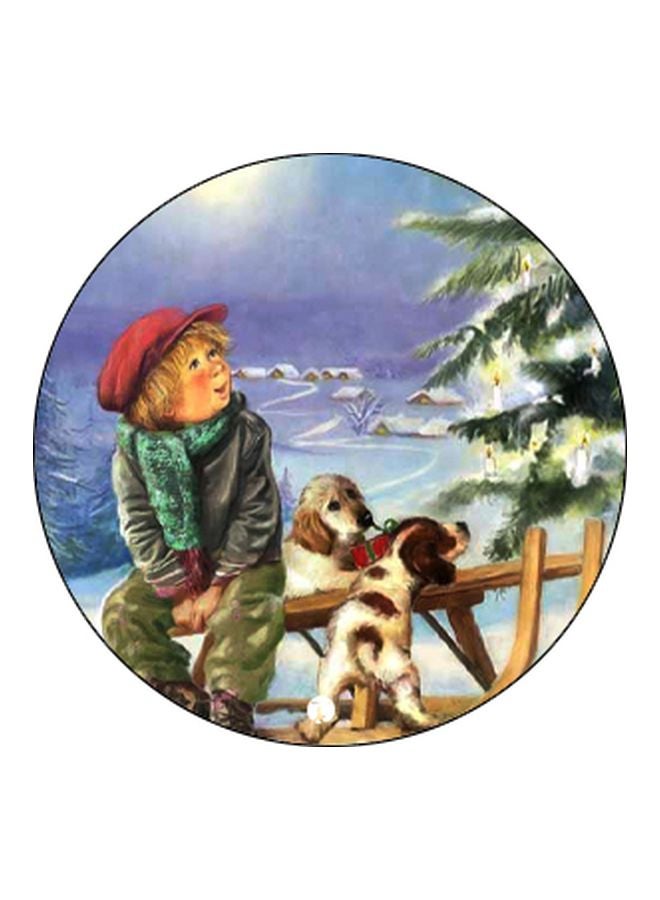 بي بي حامل هاتف منبثق مزين بطبعة متعدد الألوان - Image 2