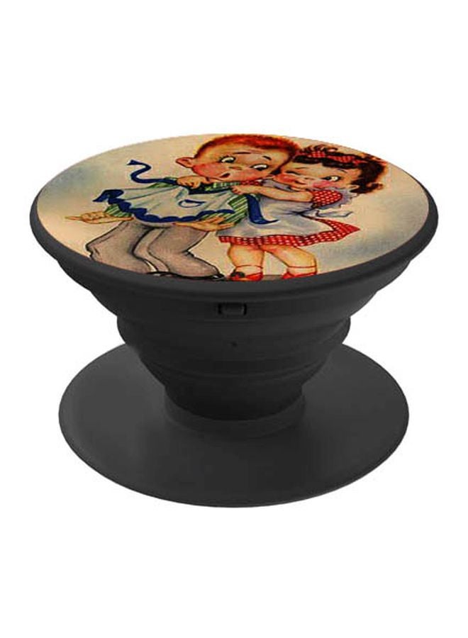 BP Printed Pop Socket Phone Holder Multicolour - Image 1