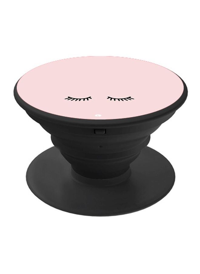 BP Printed Pop Socket Phone Holder Pink/Black - Image 1