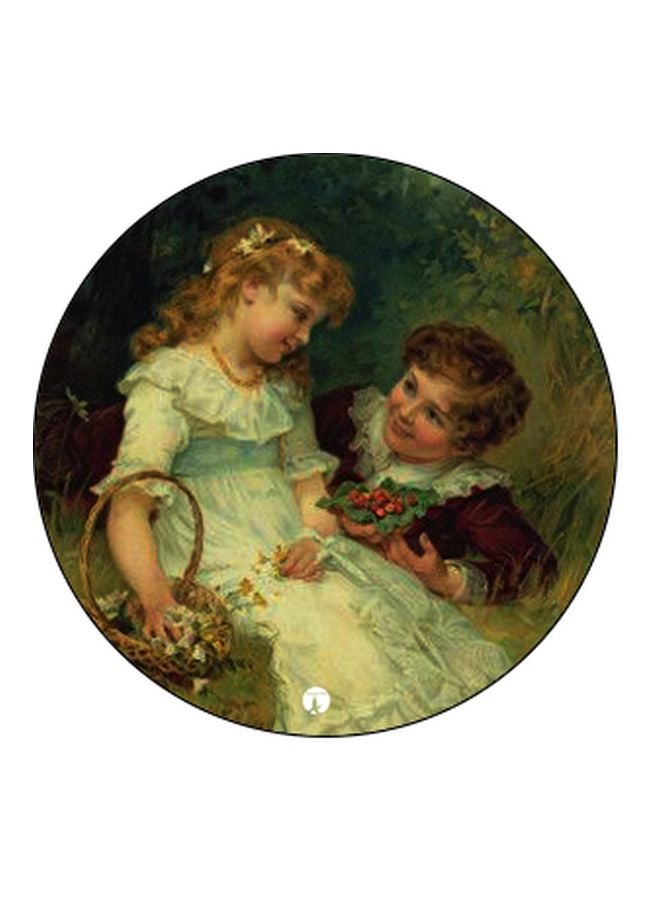 BP Portrait Printed Pop Socket Phone Holder Green/Beige/Black - Image 2