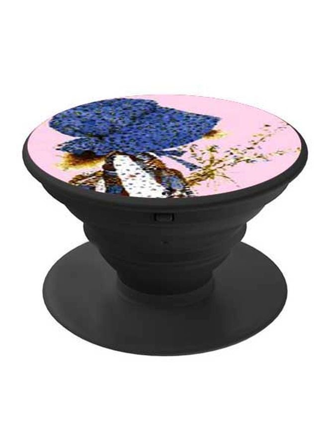 BP Printed Pop Socket Phone Holder Pink/Blue/Yellow - Image 1