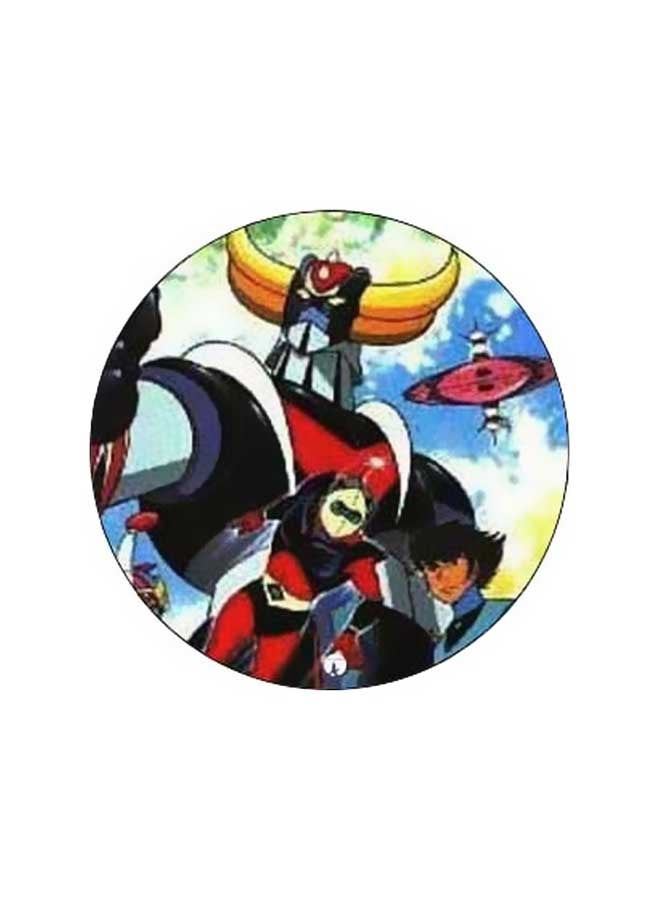 BP Robot Printed Pop Socket Phone Holder Red/Green/Yellow - Image 2