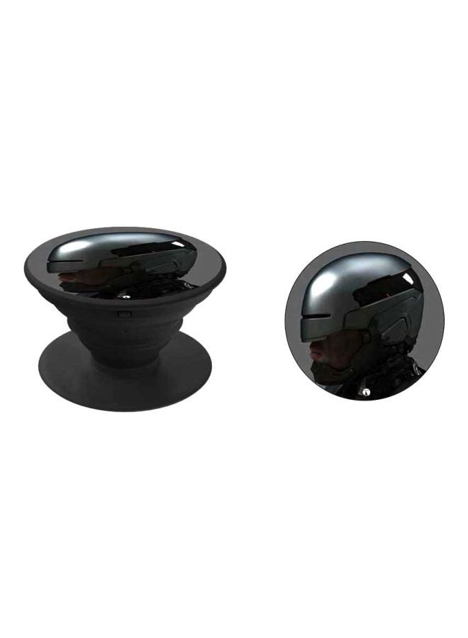 BP Printed Pop Socket Phone Holder Grey/Black/Pink - Image 2