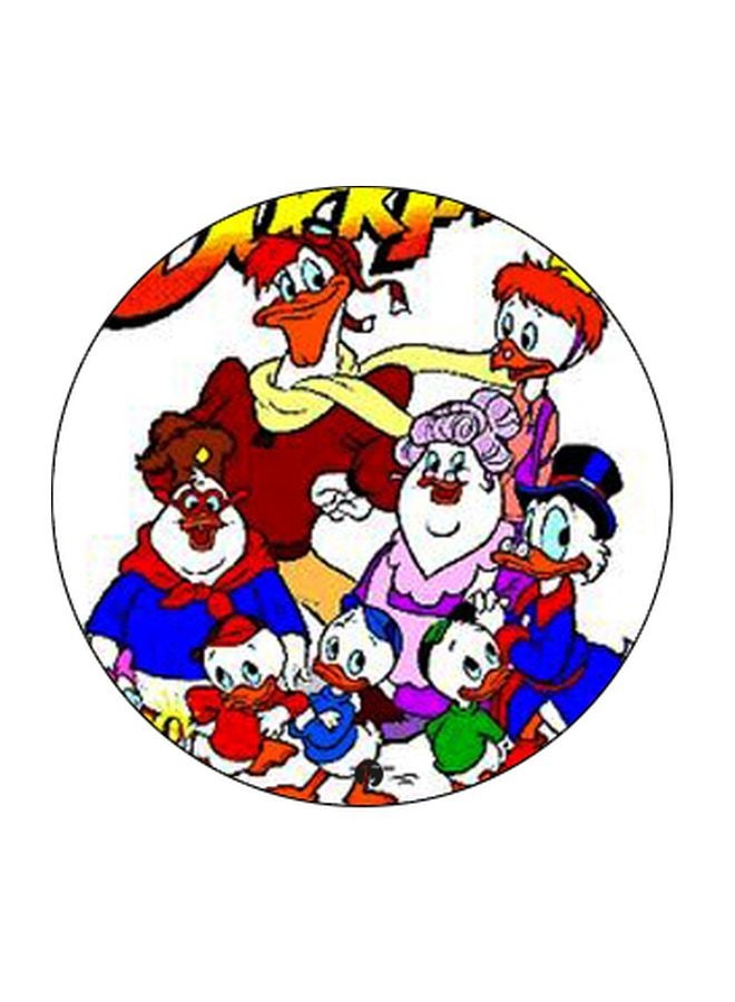 BP Cartoon Printed Pop Socket Phone Holder White/Red/Black - Image 2