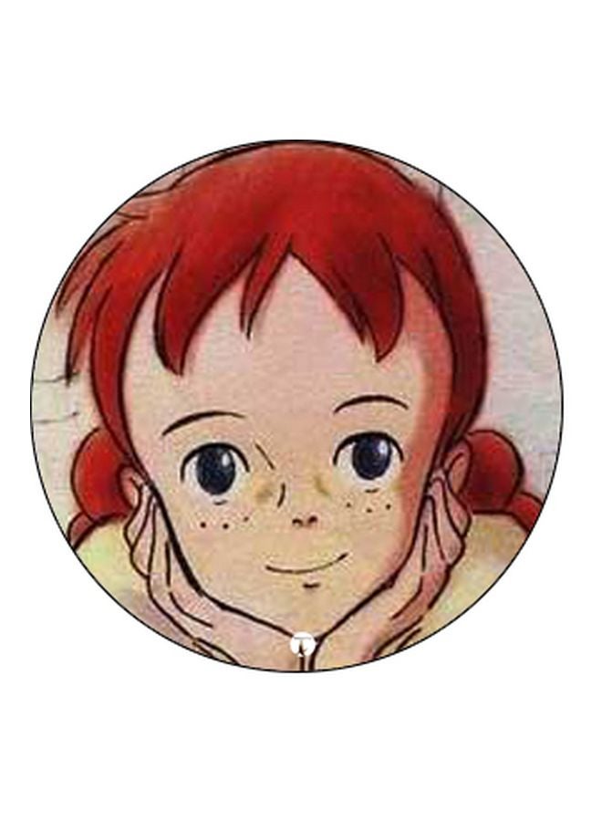 BP Anime Printed Pop Socket Phone Holder Red/Beige/Black - Image 2