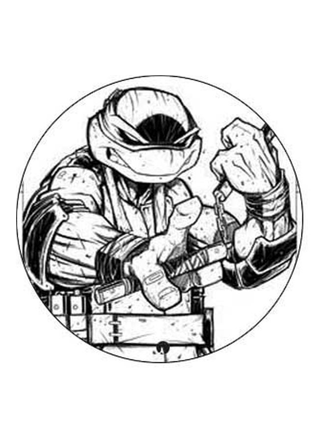 BP Ninja Turtles Printed Pop Socket Phone Holder White/Grey/Black - Image 2