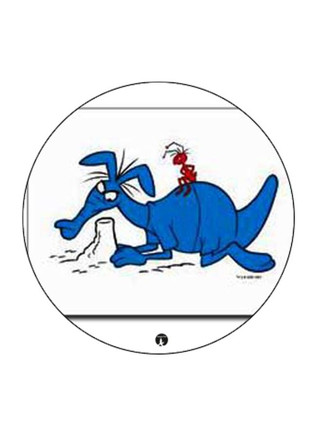 BP Cartoon Printed Pop Socket Phone Holder White/Blue/Black - Image 2