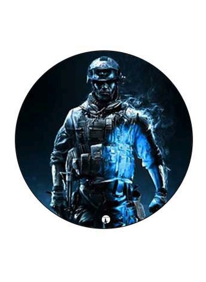 BP Fighter Commando Printed Pop Socket Phone Holder Blue/Black - Image 2