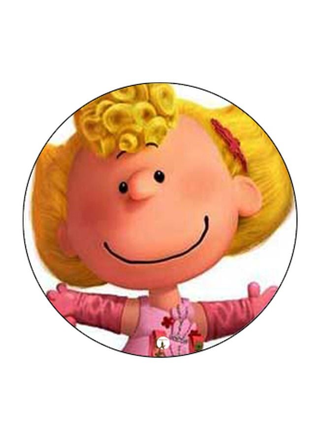 BP Cartoon Printed Pop Socket Phone Holder Pink/Yellow/Black - Image 2