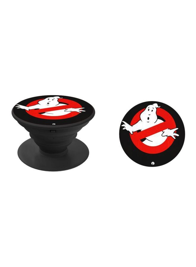 BP Cartoon Printed Pop Socket Phone Holder Red/White/Black - Image 2
