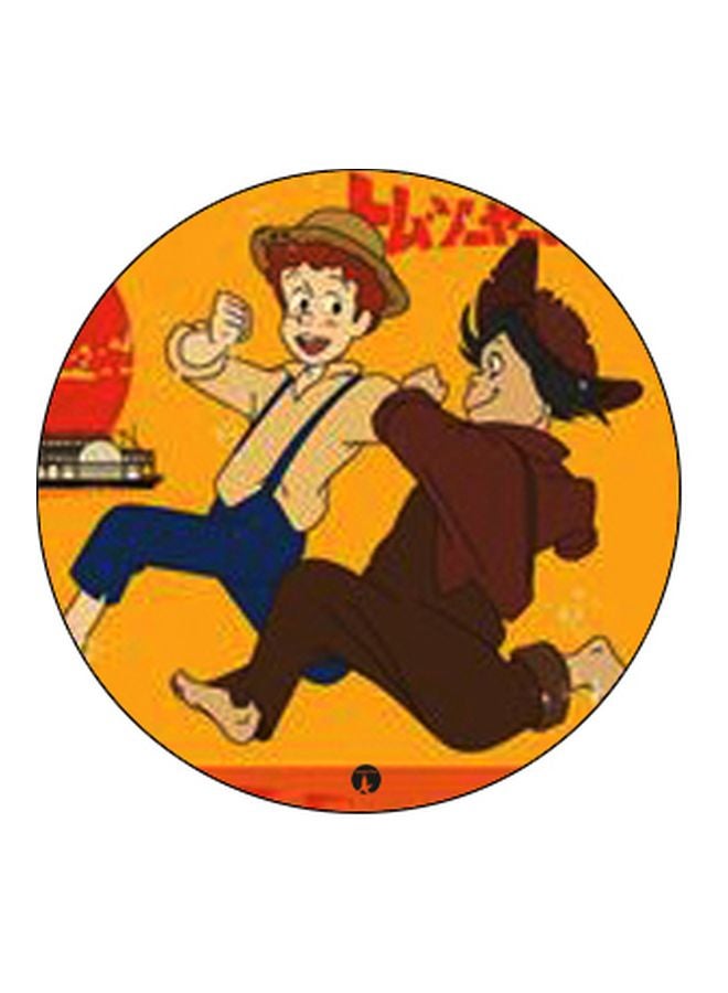 BP Cartoon Character Printed Pop Socket Phone Holder Yellow/Brown/Black - Image 2