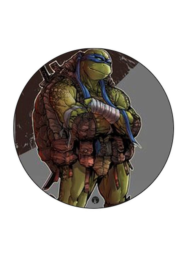 BP Teenage Mutant Ninja Turtles Printed Pop Socket Phone Holder Grey/Green/Black - Image 2