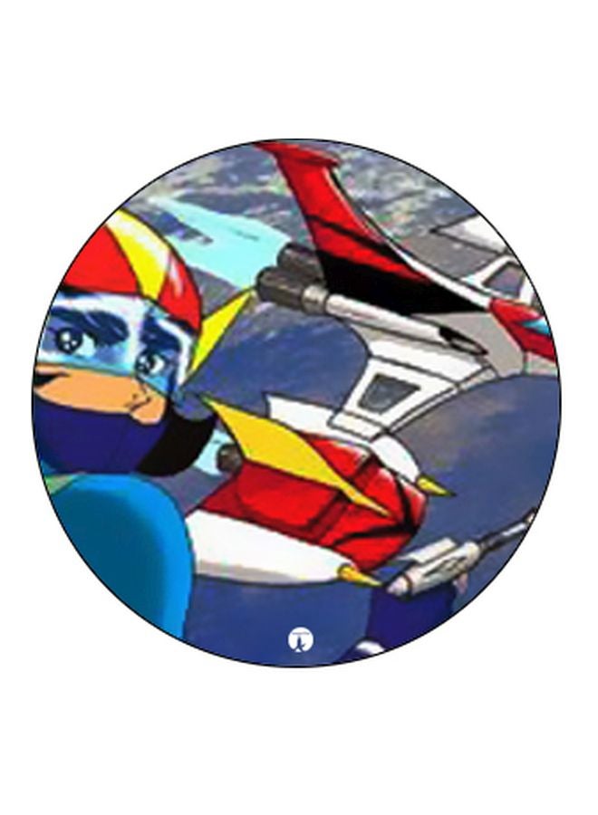 BP Cartoon Character Printed Pop Socket Phone Holder Blue/Red/Yellow - Image 2