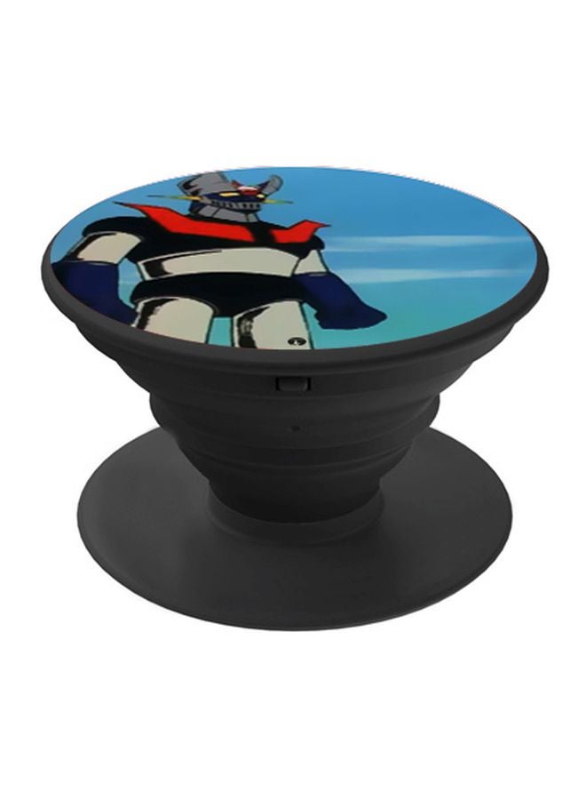 BP Cartoon Character Printed Pop Socket Phone Holder Blue/White/Red - Image 1