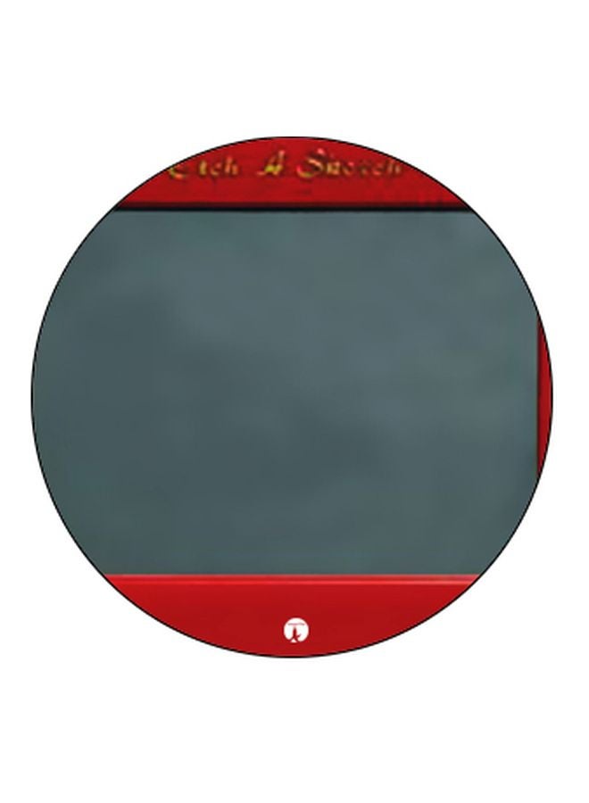 بي بي حامل هاتف منبثق مزين بطبعة رمادي / أحمر / أسود - Image 2