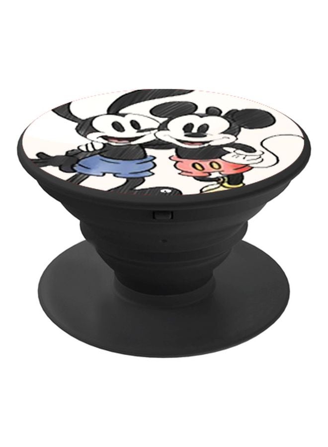 BP Mickey Mouse Printed Pop Socket Phone Holder Blue/Black/Red - Image 1
